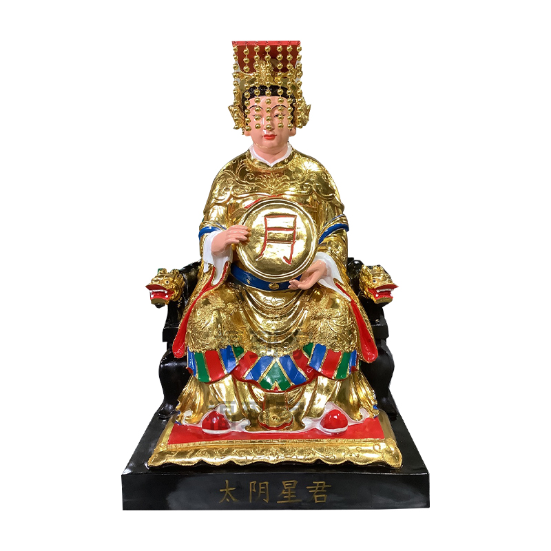 后土娘娘神像，传统信仰与文化的象征
