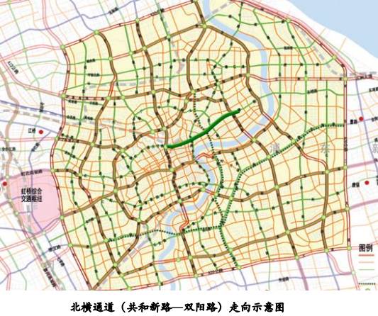 北横通道最新规划图，城市交通枢纽的战略重塑
