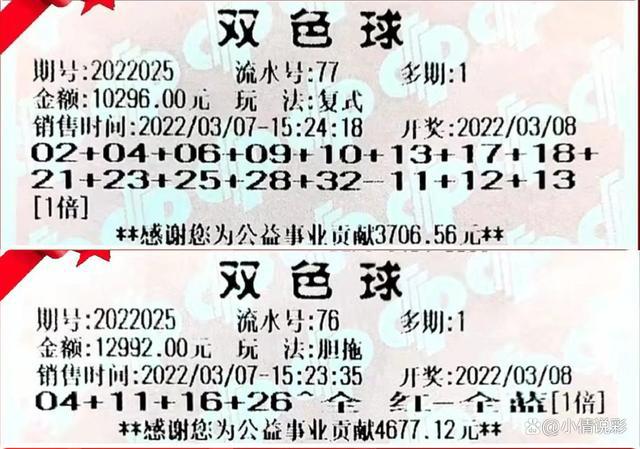 双色球 025