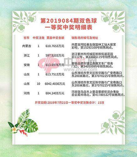 双色球中奖表格，揭秘彩票背后的故事